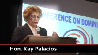 Elected official Kay Palacios, who representing the City Council of Englewood Cliffs, New Jersey.